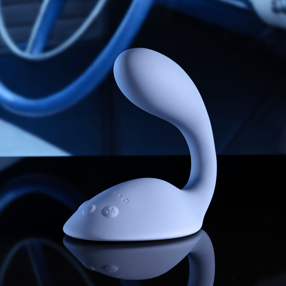 Gender X Shifting Gears Blue Usb Rechargeable Vibrating Grinding Pad