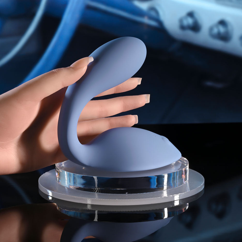 Gender X Shifting Gears Blue Usb Rechargeable Vibrating Grinding Pad