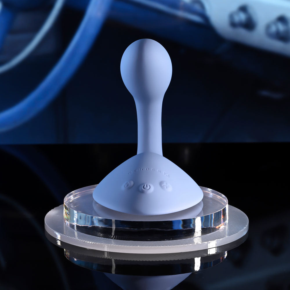 Gender X Shifting Gears Blue Usb Rechargeable Vibrating Grinding Pad
