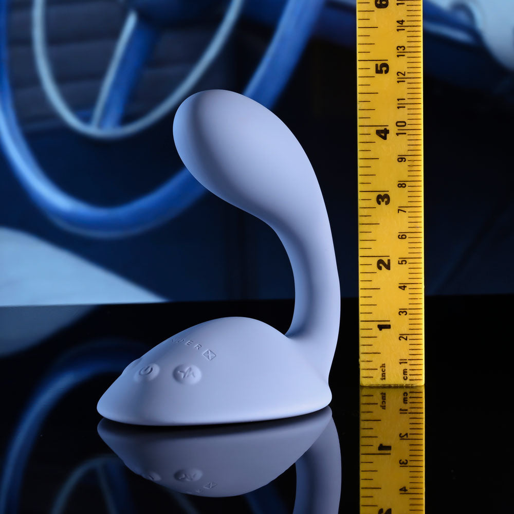 Gender X Shifting Gears Blue Usb Rechargeable Vibrating Grinding Pad