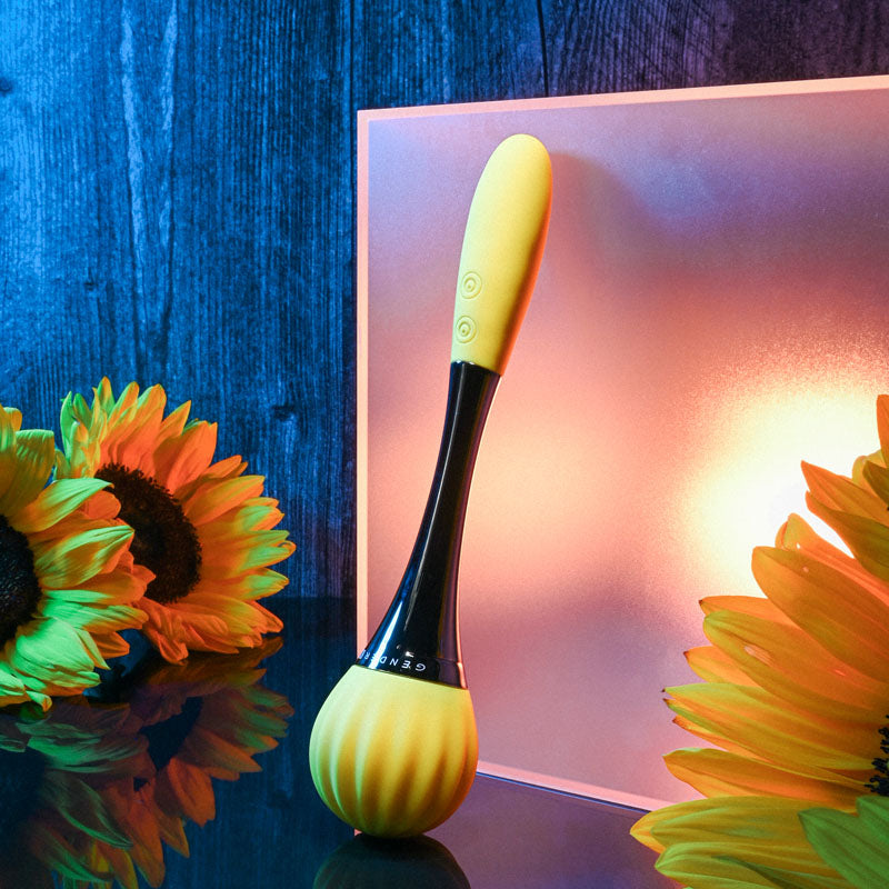 Gender X Sunflower Yellow 20 Cm Usb Rechargeable Massage Wand