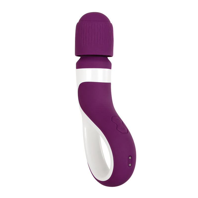 Gender X Handle It Purple/White Usb Rechargeable Massager Wand