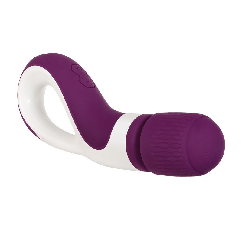 Gender X Handle It Purple/White Usb Rechargeable Massager Wand