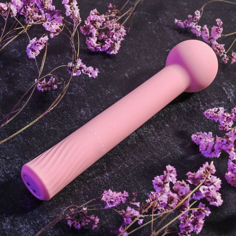 Gender X Flexi Wand Pink 16.6 Cm Usb Rechargeable Vibrator