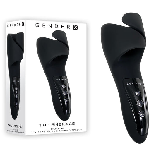 Gender X The Embrace Black Usb Rechargeable Male Vibrator
