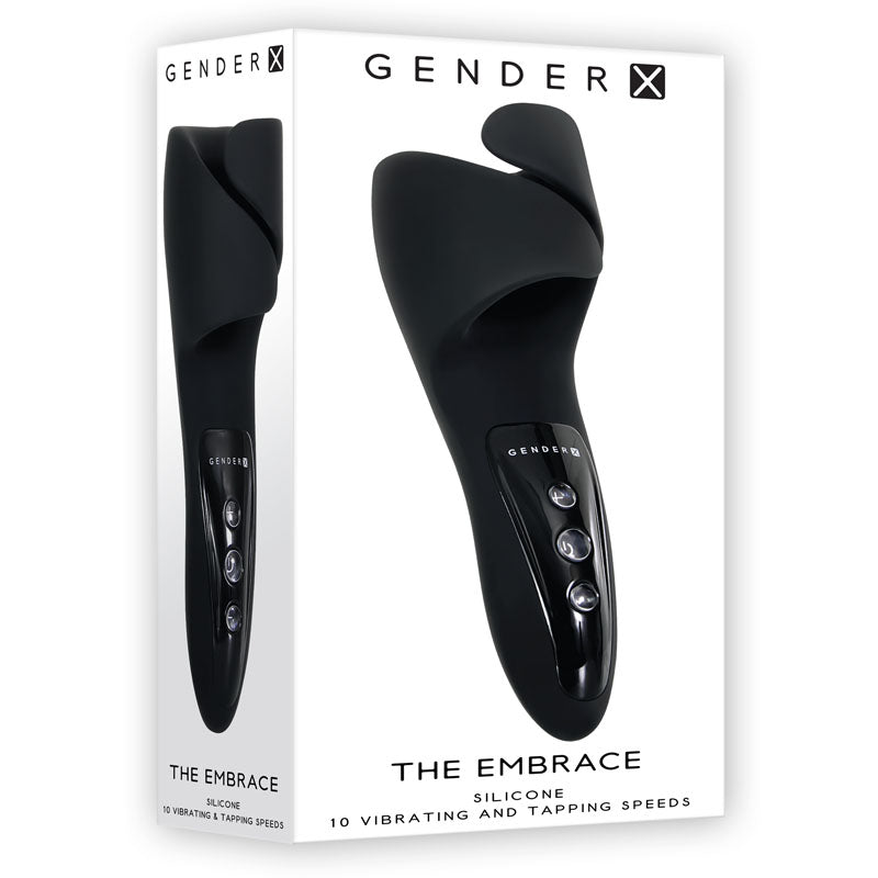 Gender X The Embrace Black Usb Rechargeable Male Vibrator