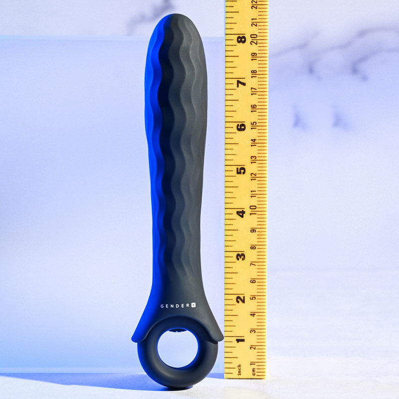 Gender X Powerhouse Black 21.6 Cm Usb Rechargeable Vibrator