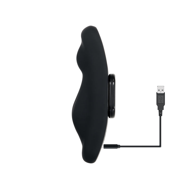 Gender X Our Undie Vibe Black Usb Rechargeable Panty Vibe