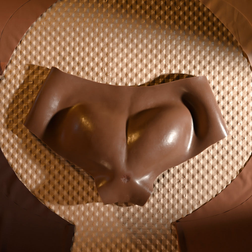 Gender X Undergarments Briefs Dark Brown Wearable Vagina Briefs