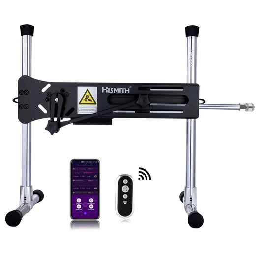 Hismith Premium 3.0 Sex Machine Black Black Mains Powered Sex Machine With App Control And Remote