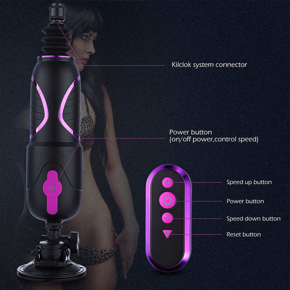 Hismith Pro Traveler 2.0 Mains Powered Portable Sex Machine With App Control And Remote