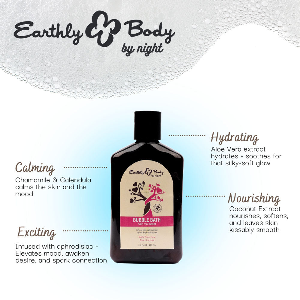 Eb Aphrodisiac Bubble Bath Wild Pink Rose 250 Ml Wild Pink Rose Scented Bubble Bath 250 Ml Bottle