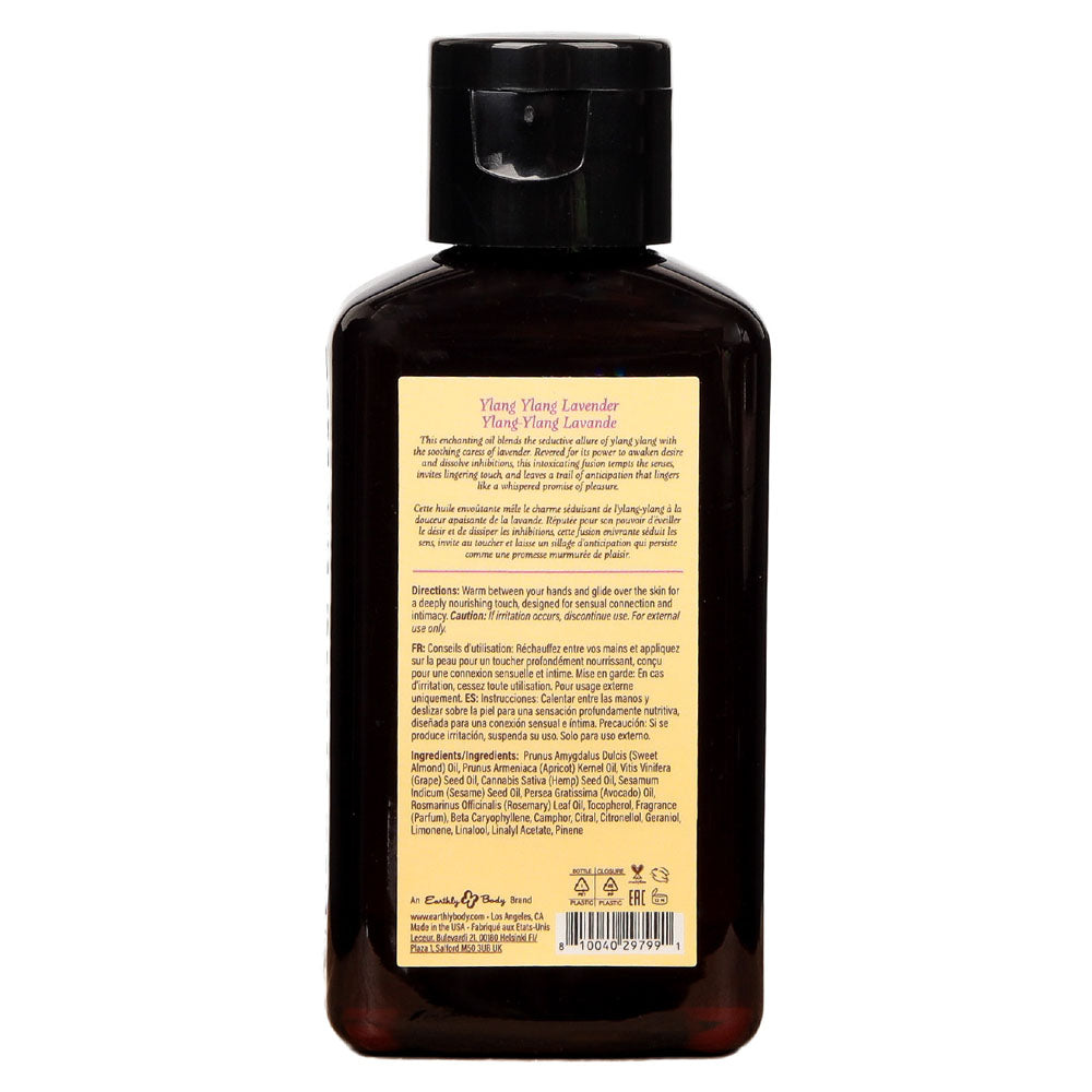 Eb Aphrodisiac Massage Oil Ylang Ylang Lavender 60 Ml Ylang Ylang & Lavender Scented Massage Oil 60 Ml Bottle