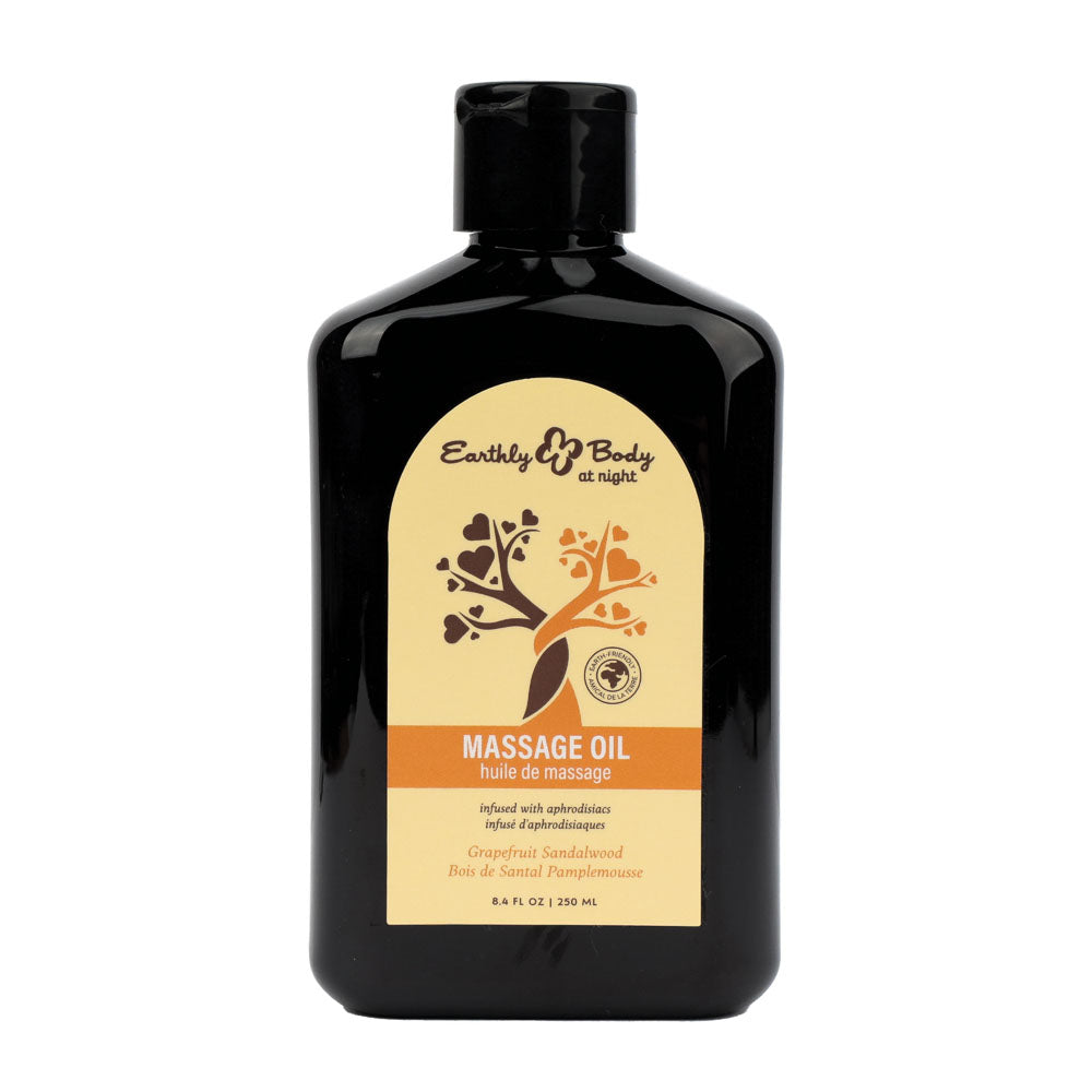 Eb Aphrodisiac Massage Oil Grapefruit Sandalwood 250 Ml Grapefruit Sandalwood Scented Massage Oil 250 Ml Bottle
