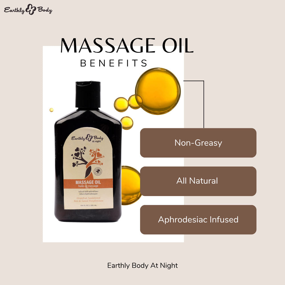 Eb Aphrodisiac Massage Oil Grapefruit Sandalwood 250 Ml Grapefruit Sandalwood Scented Massage Oil 250 Ml Bottle