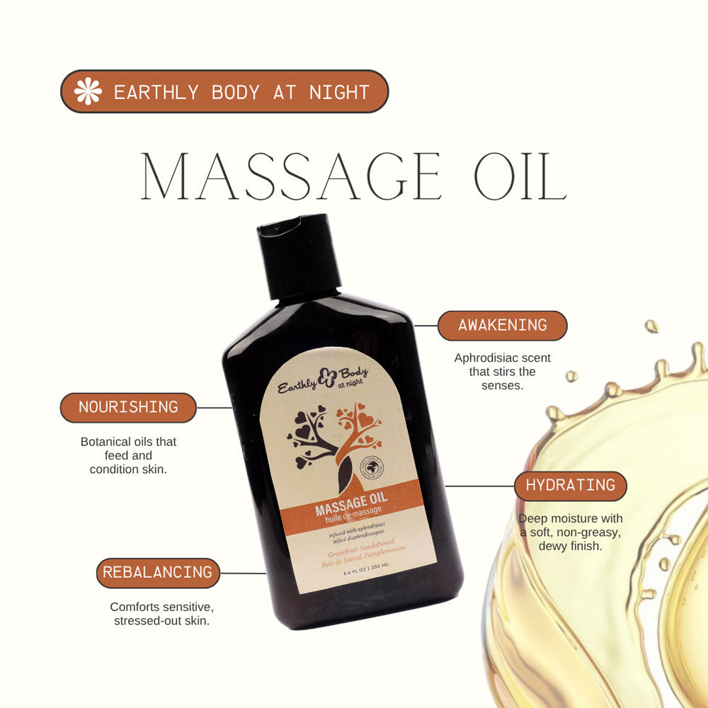 Eb Aphrodisiac Massage Oil Grapefruit Sandalwood 250 Ml Grapefruit Sandalwood Scented Massage Oil 250 Ml Bottle