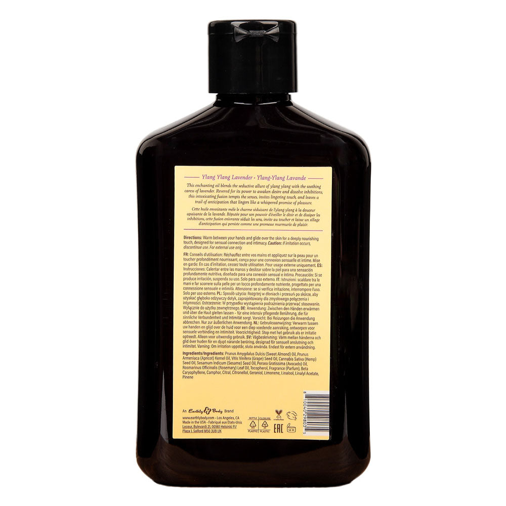 Eb Aphrodisiac Massage Oil Ylang Ylang Lavender 250 Ml Ylang Ylang & Sandalwood Scented Massage Oil 250 Ml Bottle