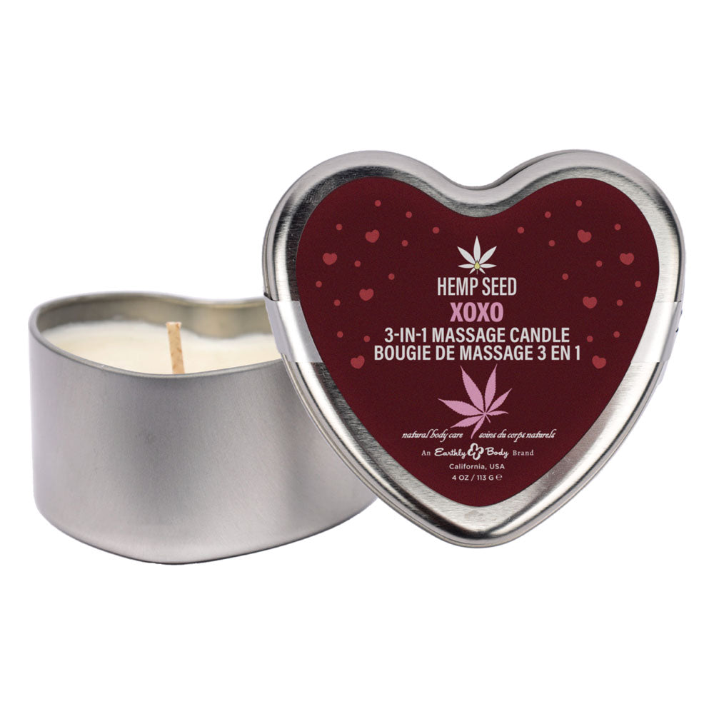 Eb Hemp Seed Lovers Heart Candle Display Counter Display Of 12 And Tester