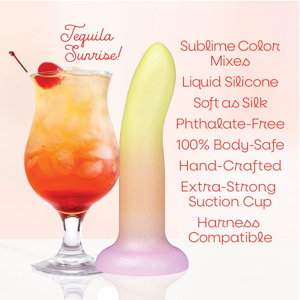 Mixers Tequila Sunrise Orange/Yellow 20.3 Cm Dildo
