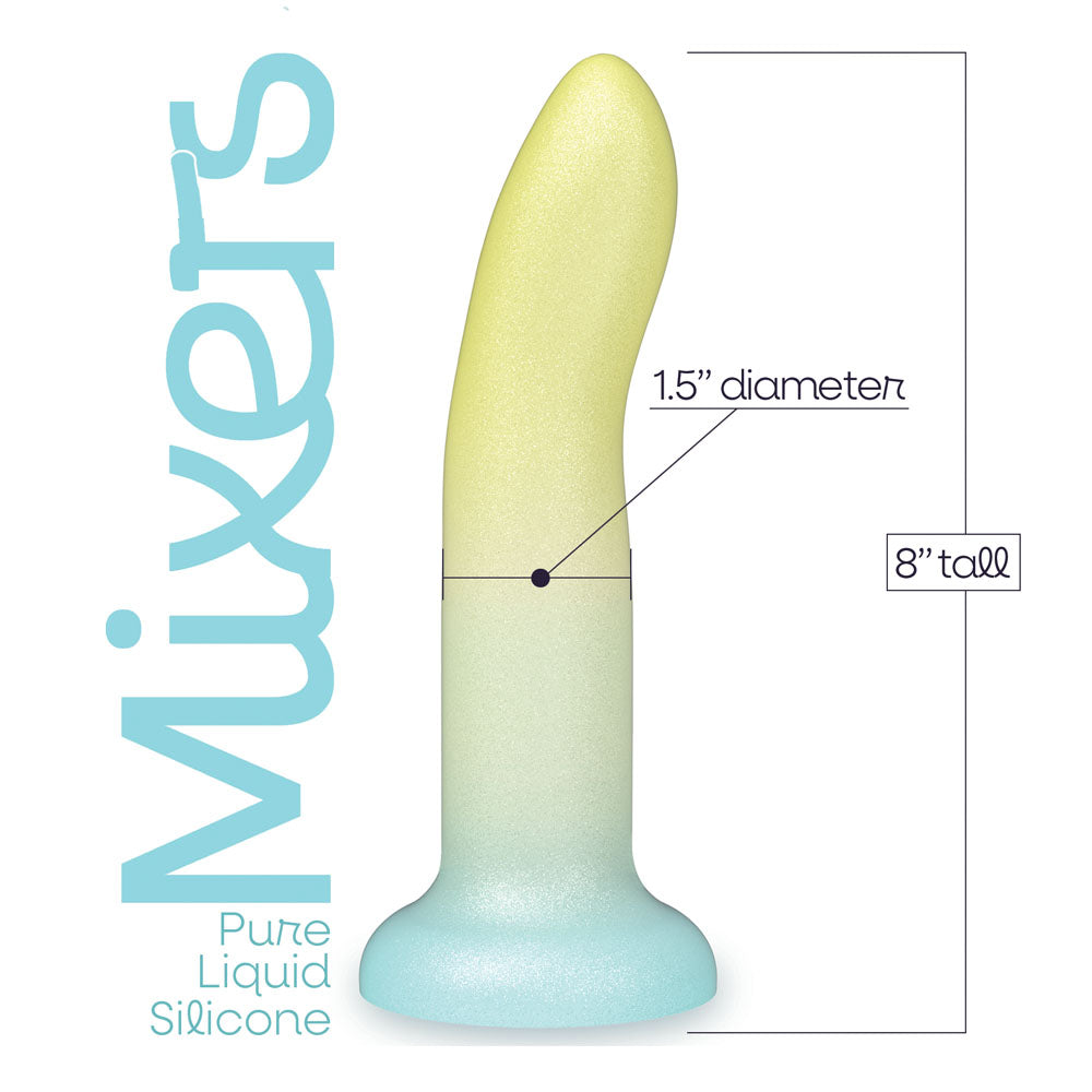 Mixers Lime Rickey Yellow/Blue 20.3 Cm Dildo