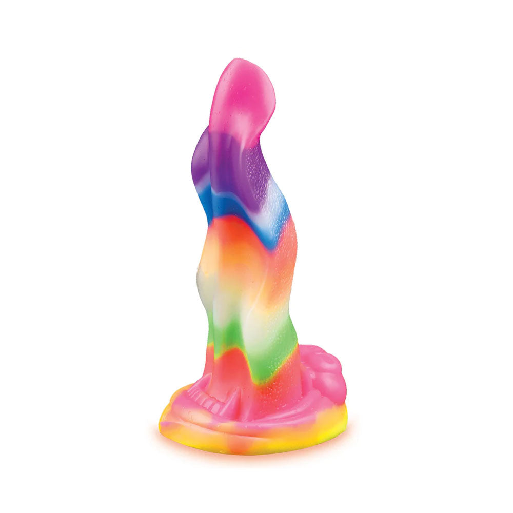 Alien Nation Lick Of The Lair Glow In Dark Rainbow 17.8 Cm Fantasy Dong