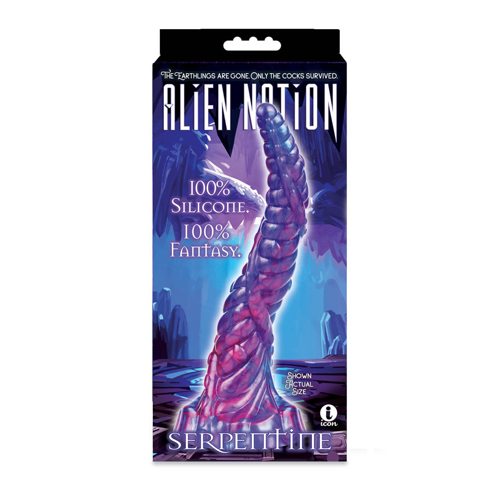 Alien Nation Serpentine Purple 30 Cm Fantasy Dong