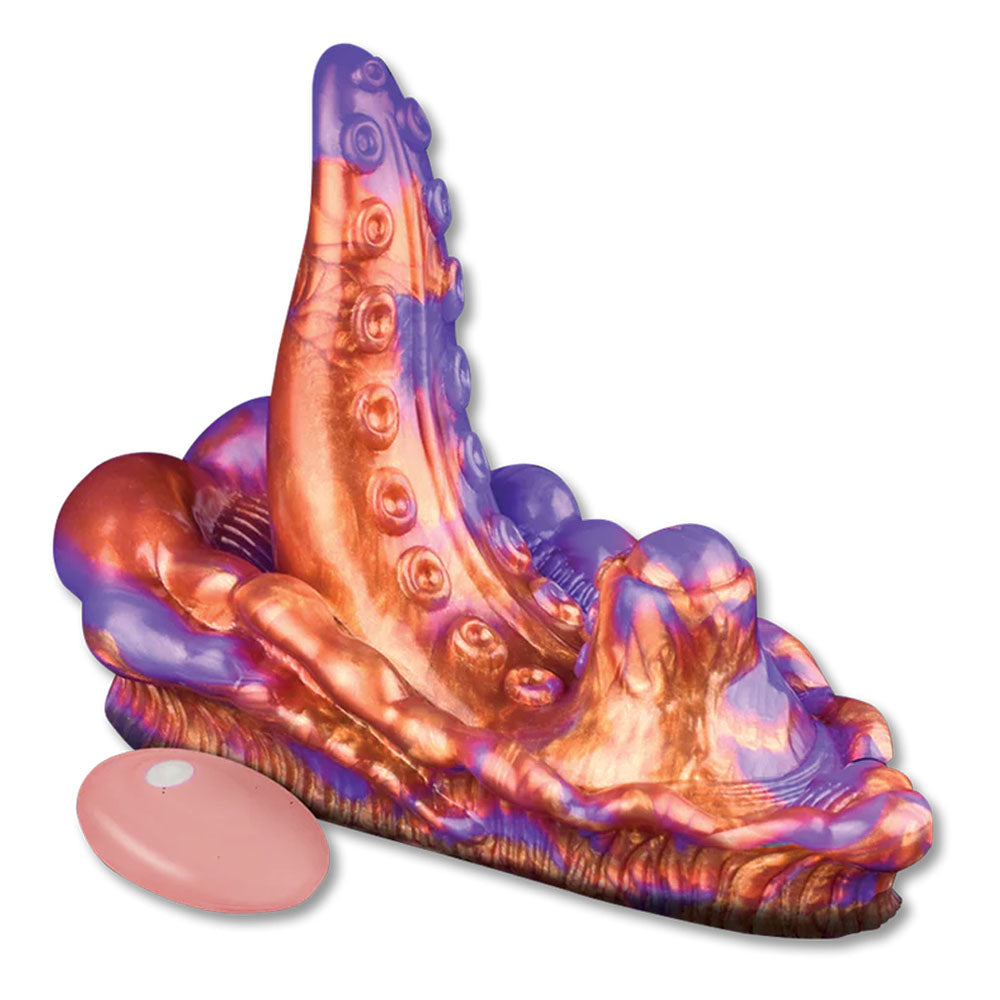 Alien Nation Copperhead Coloured Usb Rechargeable Vibrating Fantasy Grinder Pad With Remote