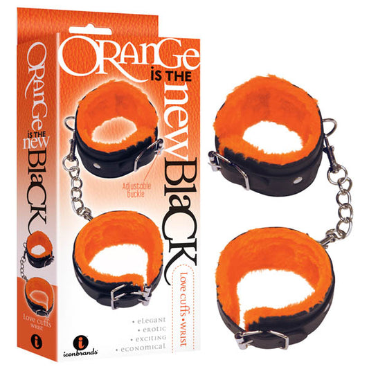 Orange Is The New Black Love Cuffs Wrist Black Fluffy Wrist Restraints