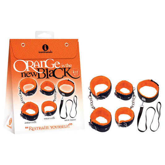 Orange Is The New Black Kit #1 Restrain Yourself! Bondage Kit 3 Piece Set