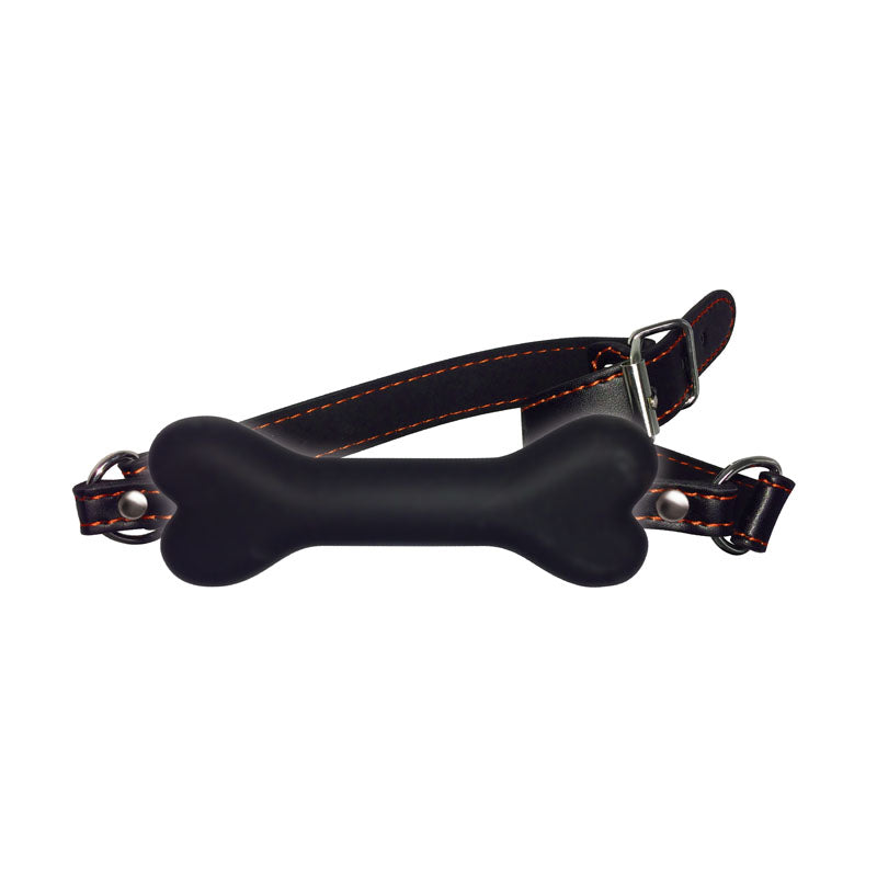 The 9's Orange Is The New Black, Bone Gag Black/Orange Mouth Restraint