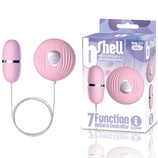 The 9's B Shell Pink Bullet With Remote Control