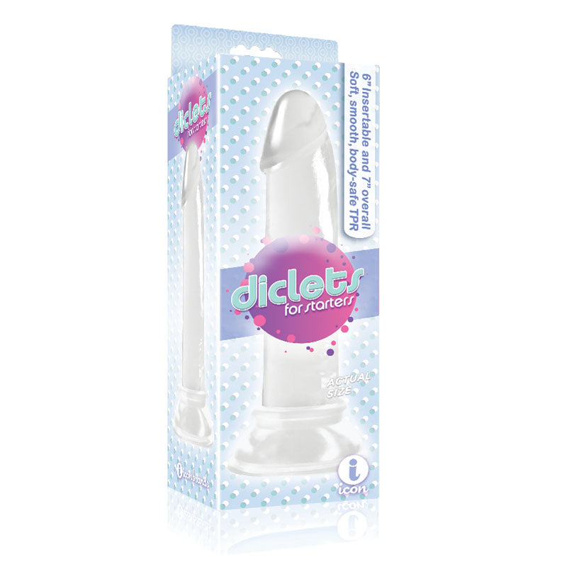 The 9's Diclets Clear 17.8 Cm (7'') Dong