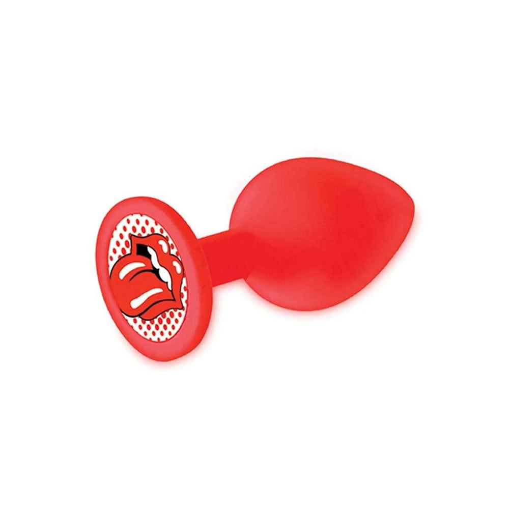 The 9's Booty Talk Tongue Red Butt Plug