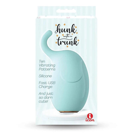 Buzzy Buddy, Hunk With A Trunk Aqua Aqua Usb Rechargeable Stimulator
