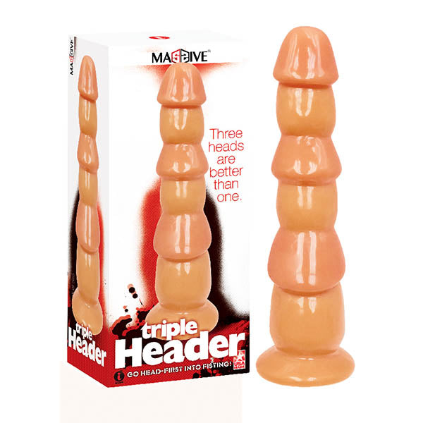 Massive Triple Header Flesh 3 Dick Head Dildo