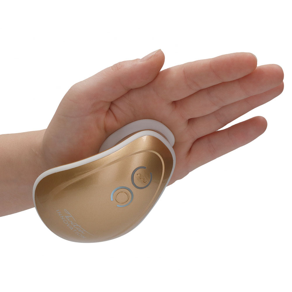 Twitch 1 Gold Gold Usb Rechargeable Suction Vibrator