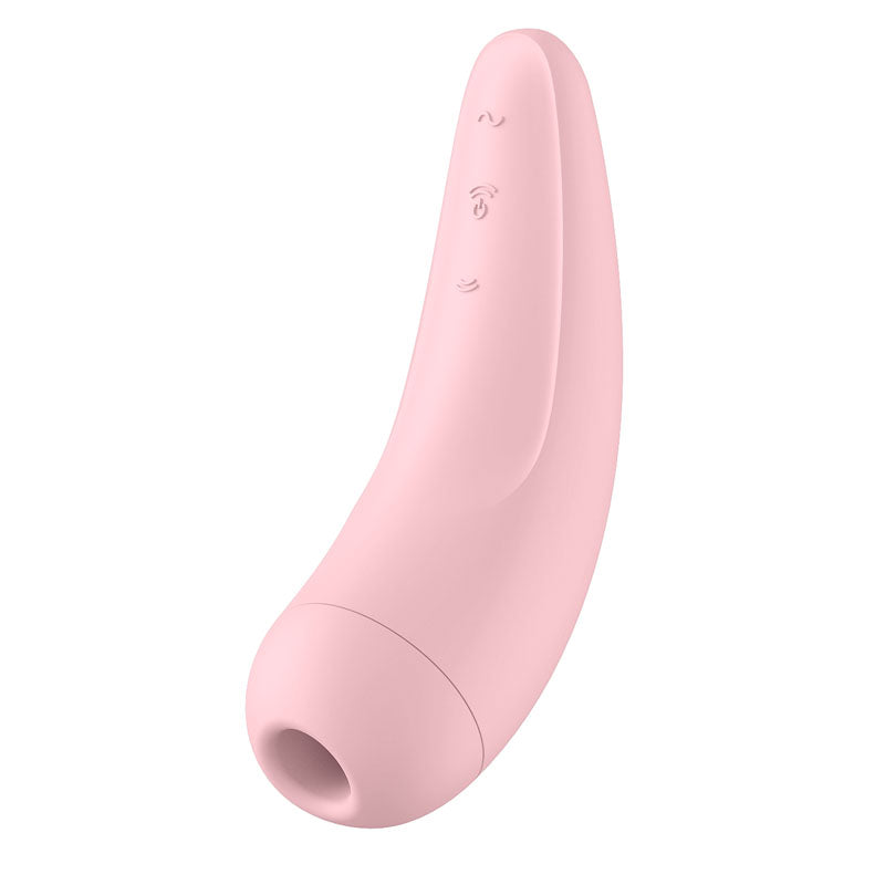 Satisfyer Curvy 2+ App Contolled Touch Free Usb Rechargeable Clitoral Stimulator With Vibration