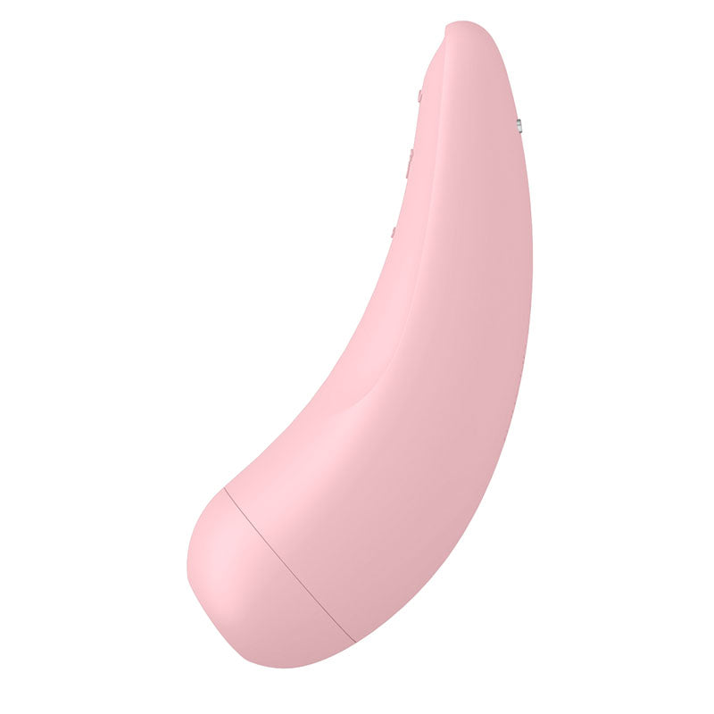 Satisfyer Curvy 2+ App Contolled Touch Free Usb Rechargeable Clitoral Stimulator With Vibration
