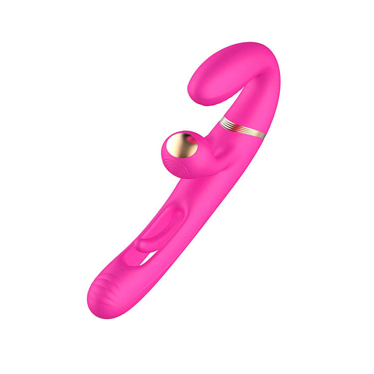 Adam & Eve Orgaz Ohh Matic Pink 23.5 Cm Usb Rechargeable Strapless Strap On With Remote