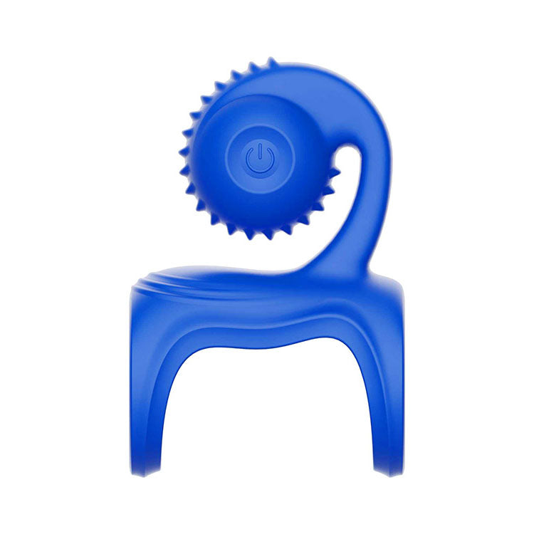 Adam & Eve Rockin & Rollin Snail Blue Usb Rechargeable Vibrating Couples Cage