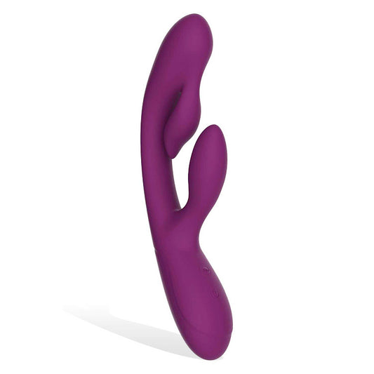 Adam & Eve G Vibe + Purple 23 Cm Usb Rechargeable Triple Stimulating Vibrator