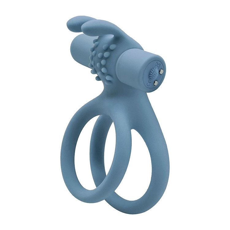 Adam & Eve Rockin Rumbler Enhancers Silicone Cock Rings With Rechargeable Vibrating Bullet Set Of 3