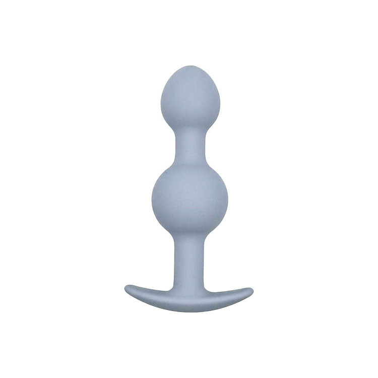 Adam & Eve Vibra Ball Trio Grey Weighted Anal Training Set Set Of 3 Plugs