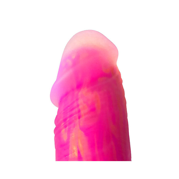 Adam & Eve The Squiggler Pink 22.8 Cm Usb Rechargeable Thrusting Vibrating & Gyrating Dildo With Wireless Remote