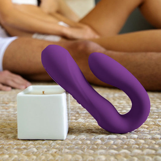 Jimmy Jane Reflexx Rabbit 1 Purple Usb Rechargeable Dual Vibrator