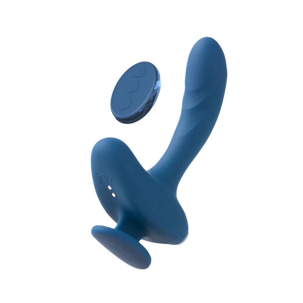 Jimmy Jane Solis Kyrios Blue Usb Rechargeable Prostate Massager With Remote