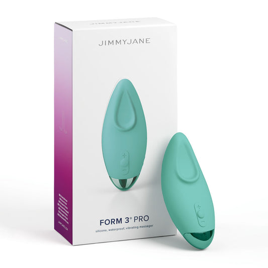 Jimmy Jane Form 3 Pro Teal Teal 10.2 Cm Usb Rechargeable Handheld Stimulator