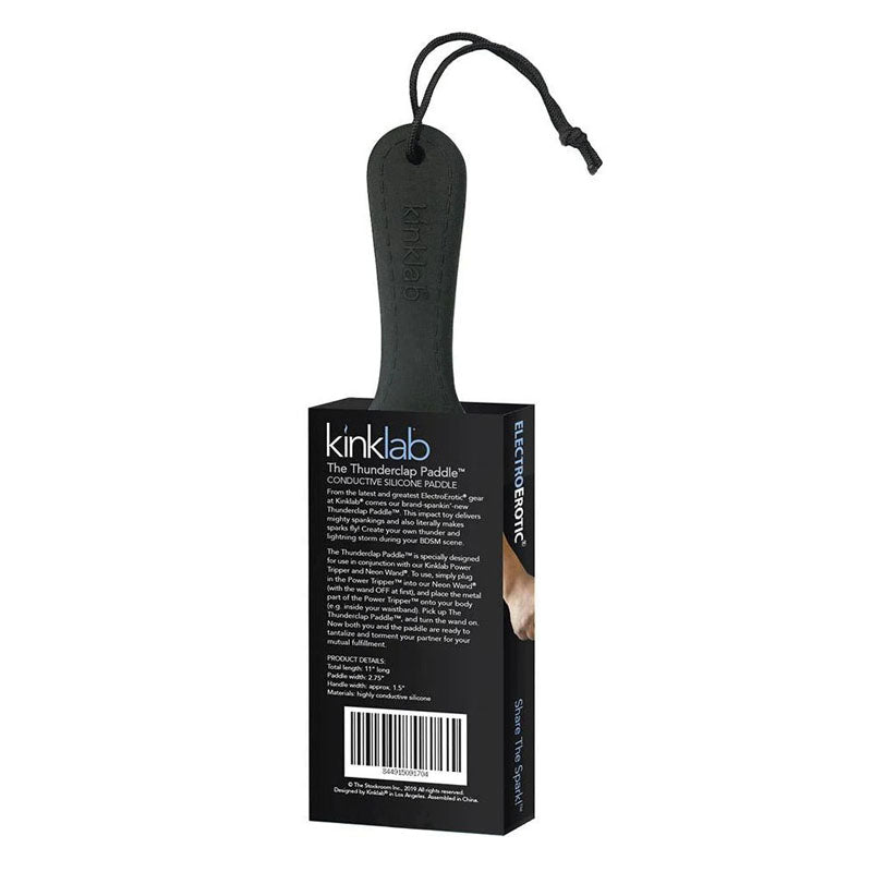 Kink Lab The Thunderclap Paddle E Stim Accessory For Kinklab Power Tripper