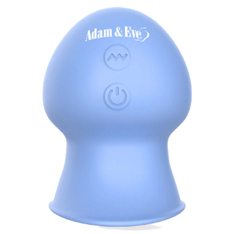 Adam & Eve Eves Pleasure Dome Blue Blue Usb Rechargeable Spinning & Vibrating Stimulator