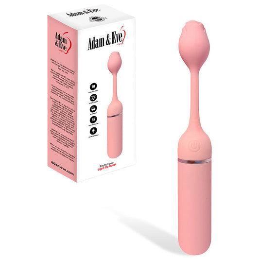 Adam & Eve Firefly Rose Pink Usb Rechargeable Bullet